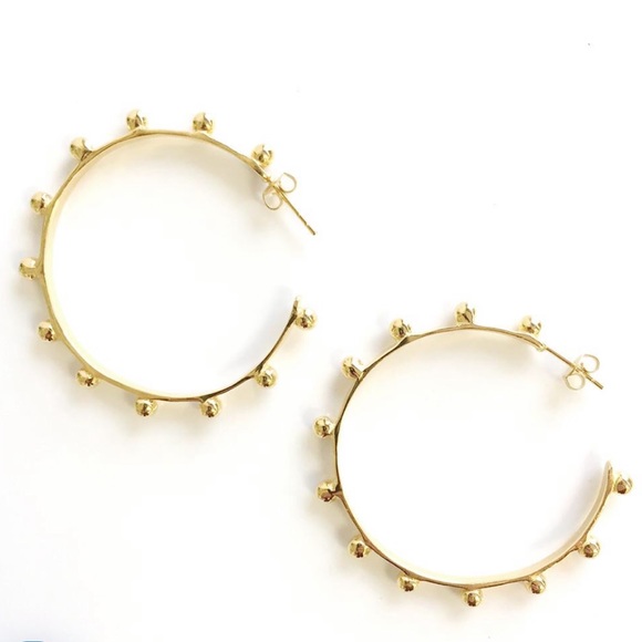 Addison Weeks Jewelry - Addison Weeks Hardin Large Gold Hoops